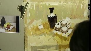 画室老师吃瓜,画室老师与瓜果的趣味邂逅